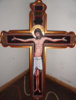 496. Ikona Krzyża-wym120-85cm